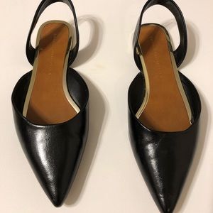 Zara Slip On Pointed Flats